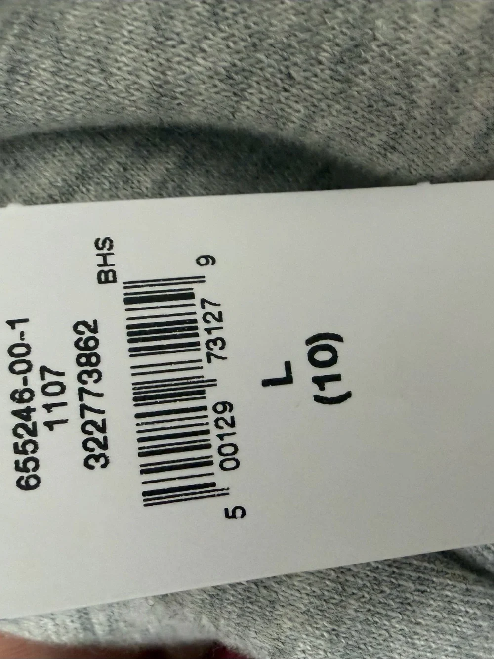 GAP Light Gray Zip Hoodie with black/navy  Logo